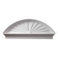 Combination Sunburst Pediment, Urethane W74467