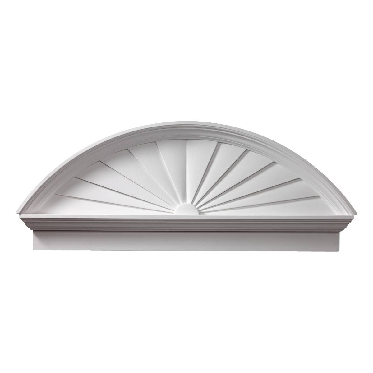 Combination Sunburst Pediment, Urethane W74467