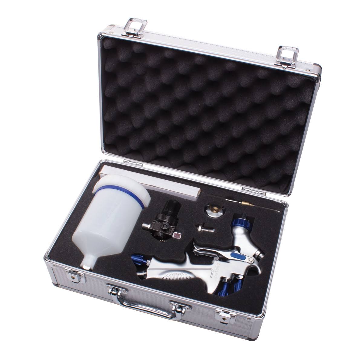 HVLP Paint Gun Kit in Aluminum Case F227