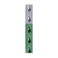 1.33 by 5 Green Steel Stud T Post, Case of 5 K22565