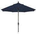 Bronze Aluminum Market Umbrella with Collar Tilt X768040