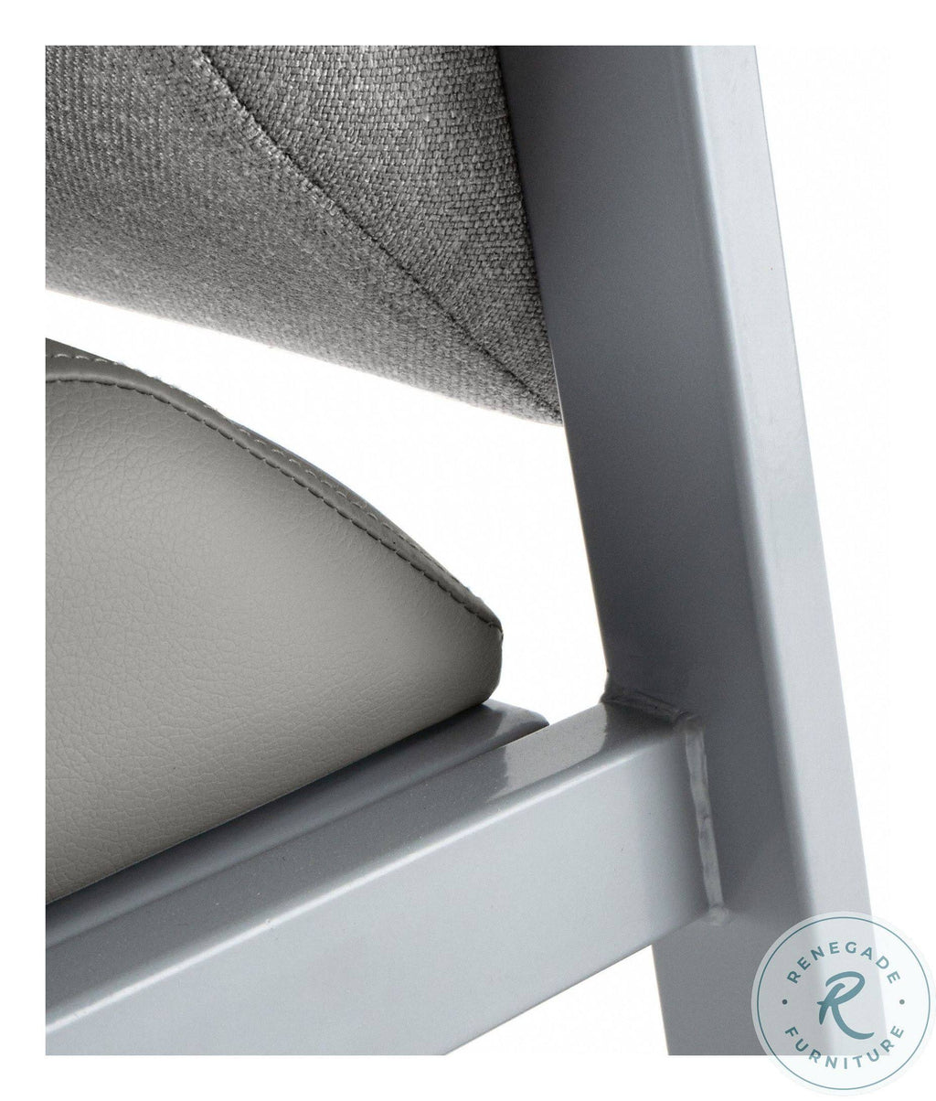 Medium Gray Waiting Room Loveseat X638