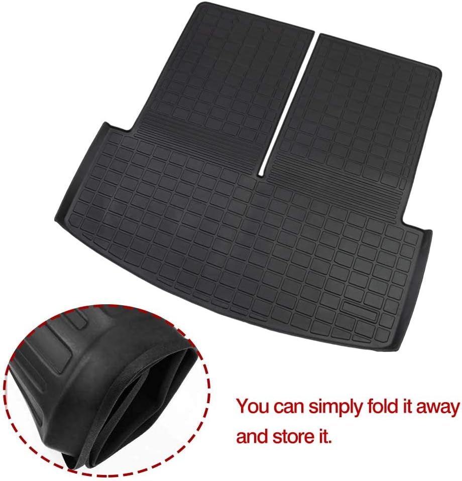 Black Pack of 2 Cargo Liner for Ford Explorer U87173