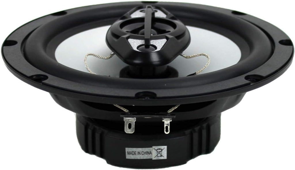 Onyx 6.5 Inch 400 Watt 4-Way 4 Ohm Full Range Car Audio Coaxial Speakers J47219