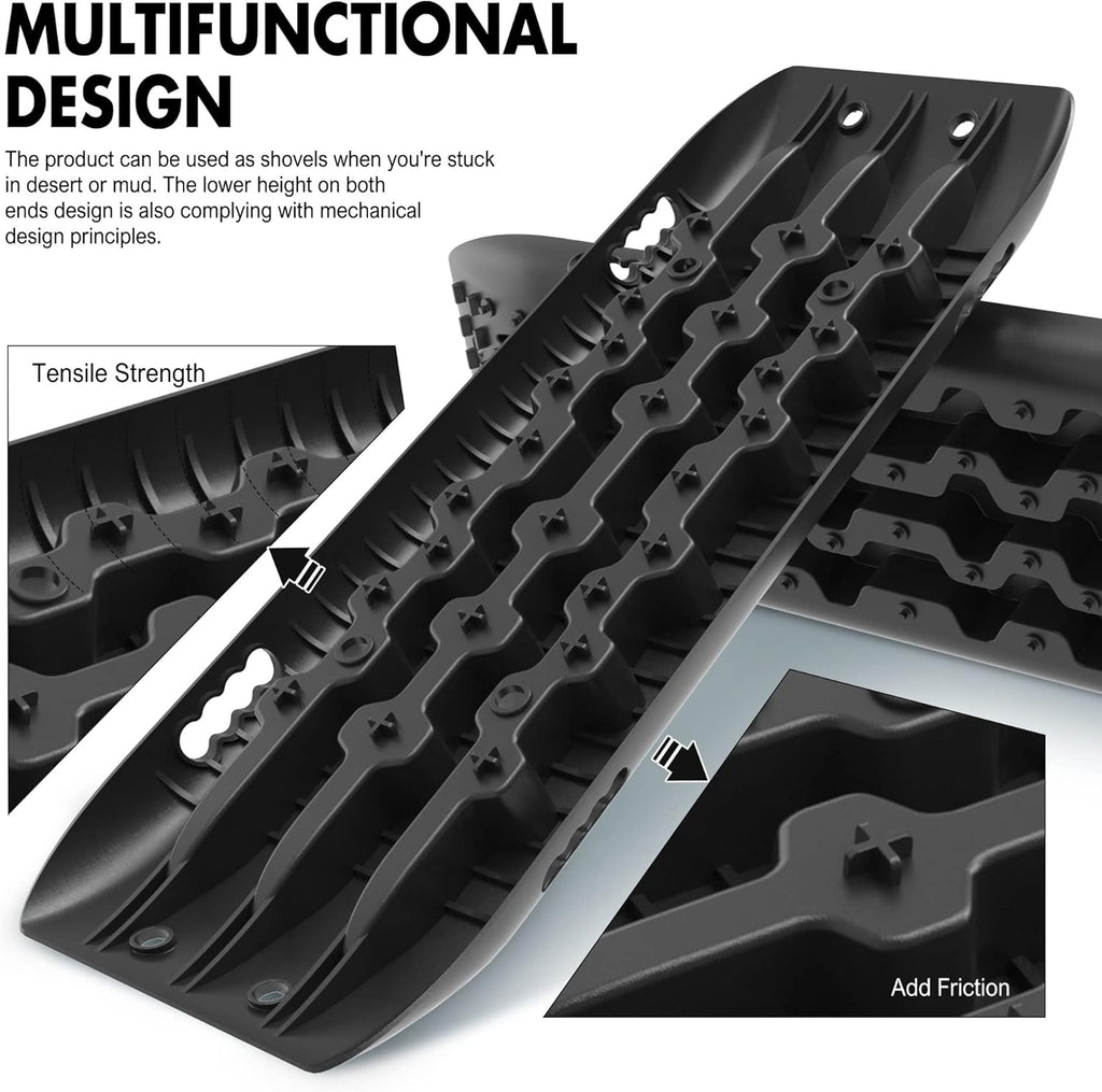 4 Pcs Off-Road Traction Mats O4009