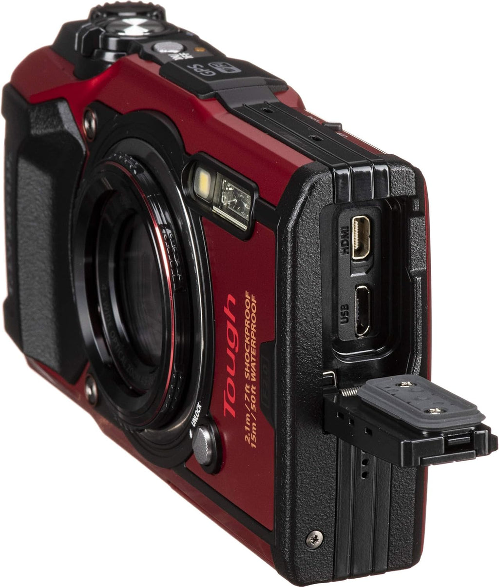 Olympus Tough TG-6 Digital Camera with Deluxe Accessory Bundle A61085