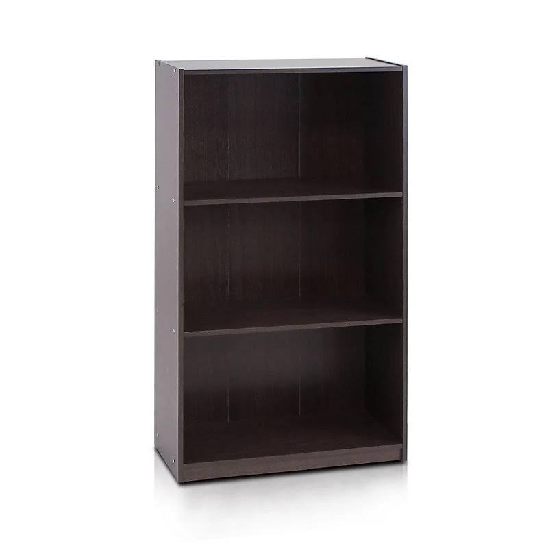 Dark Brown Wood Grain Standard Bookcase Q3760