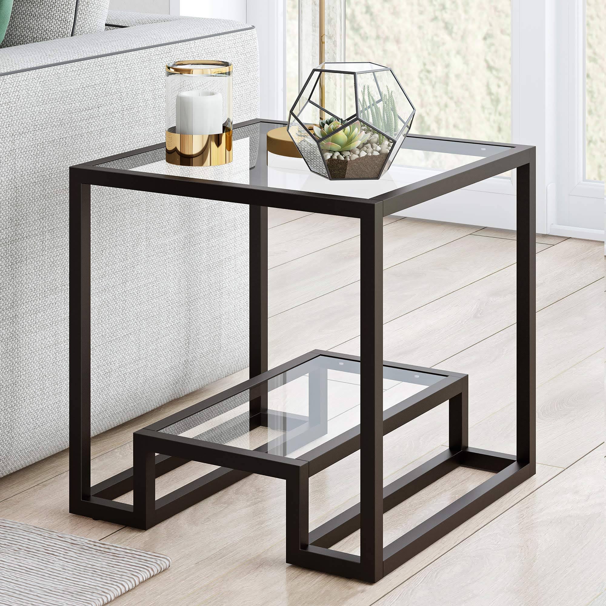 Blackened Bronze Side Table O234785
