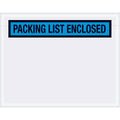 Blue Panel Face Envelopes with Packing List Enclosed Print, 1000/Pack L121