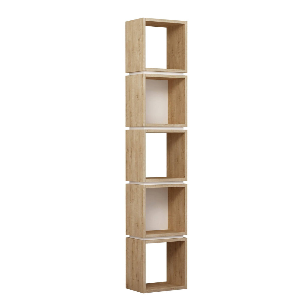 White Modern Bookcase A67042