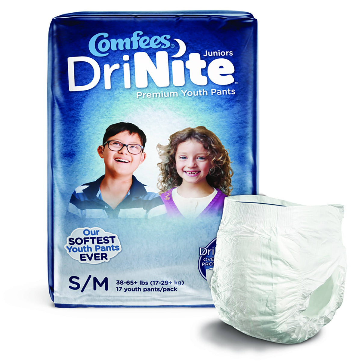 Small / Medium Absorbent Underwear, Case of 68 Z30245