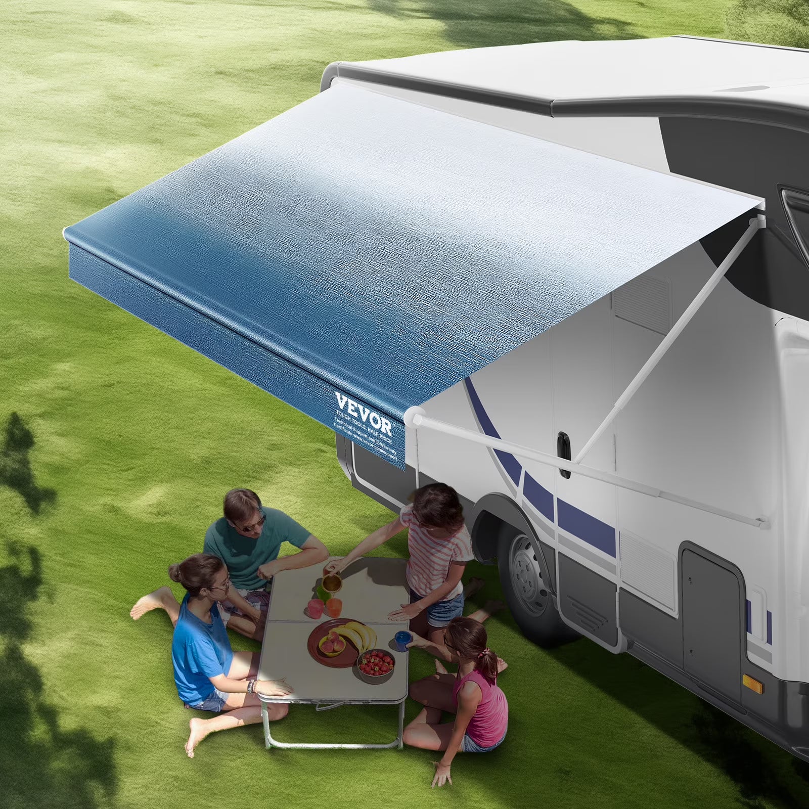 20' RV Awning Fabric Replacement Waterproof Fabric I685554