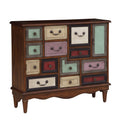 Six Door Two Drawer Accent Chest I777