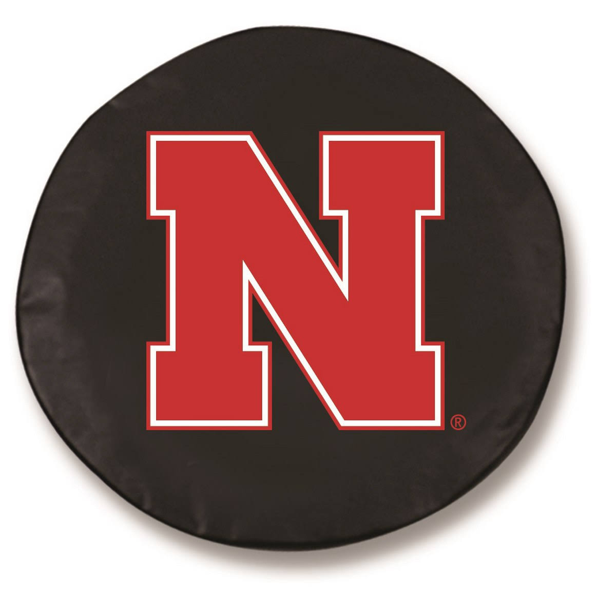 Black Vinyl Fitted Spare Car Tire Cover X33336