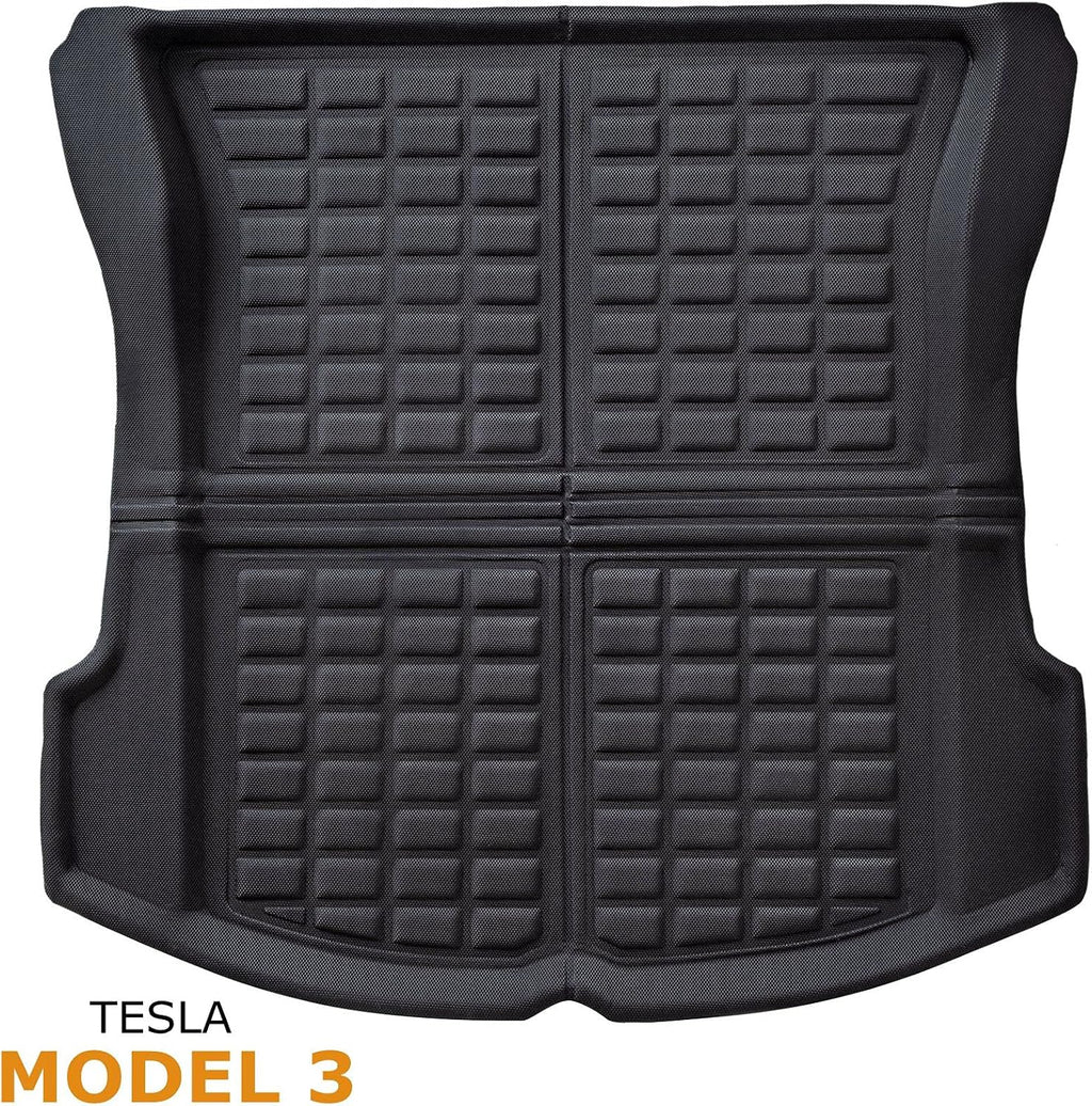 3D Cargo Liner Rear Trunk Mat Pack of 2 F578
