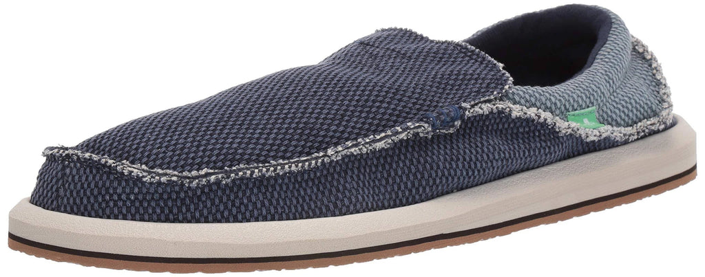 Navy Blue Canvas Chiba Shoes T5200