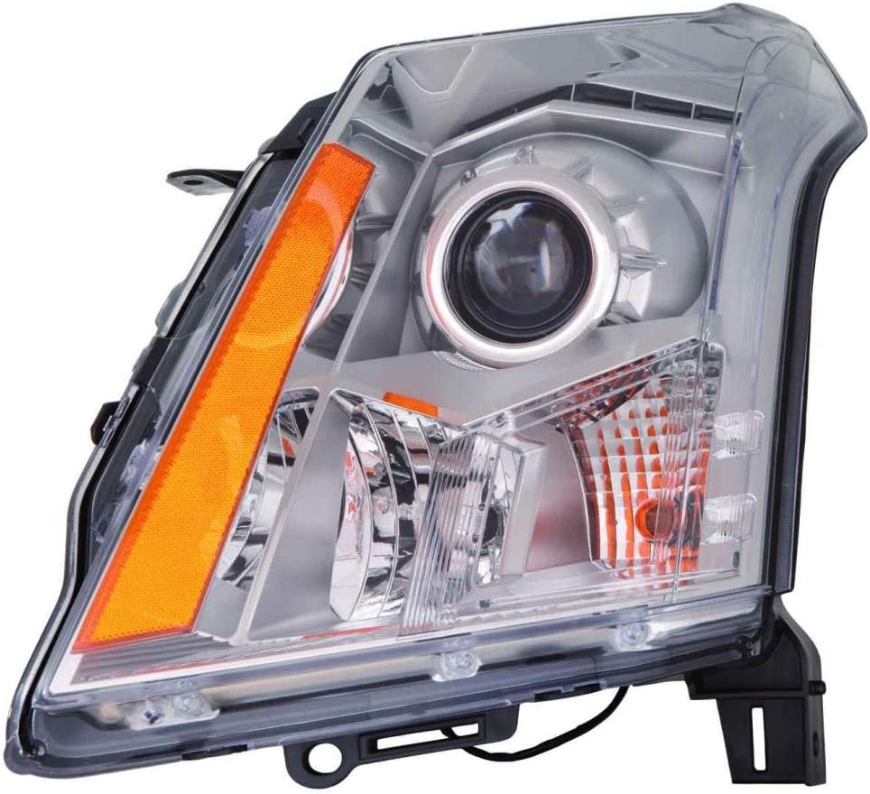 Headlight Assembly for Cadillac SRX 2014 2015 2016 Passenger Side Halogen Type D16011