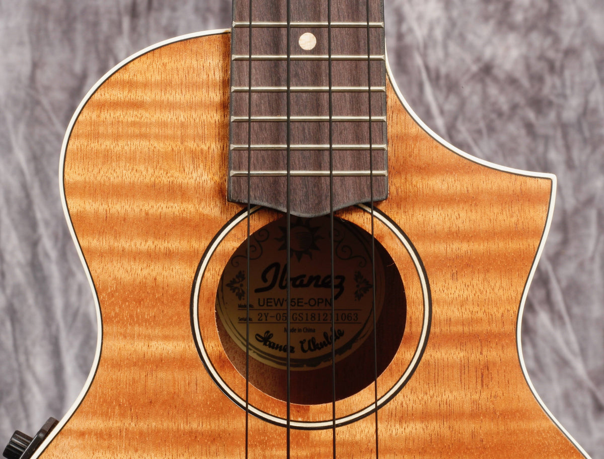 Open Pore Natural Acoustic Ukulele N200162