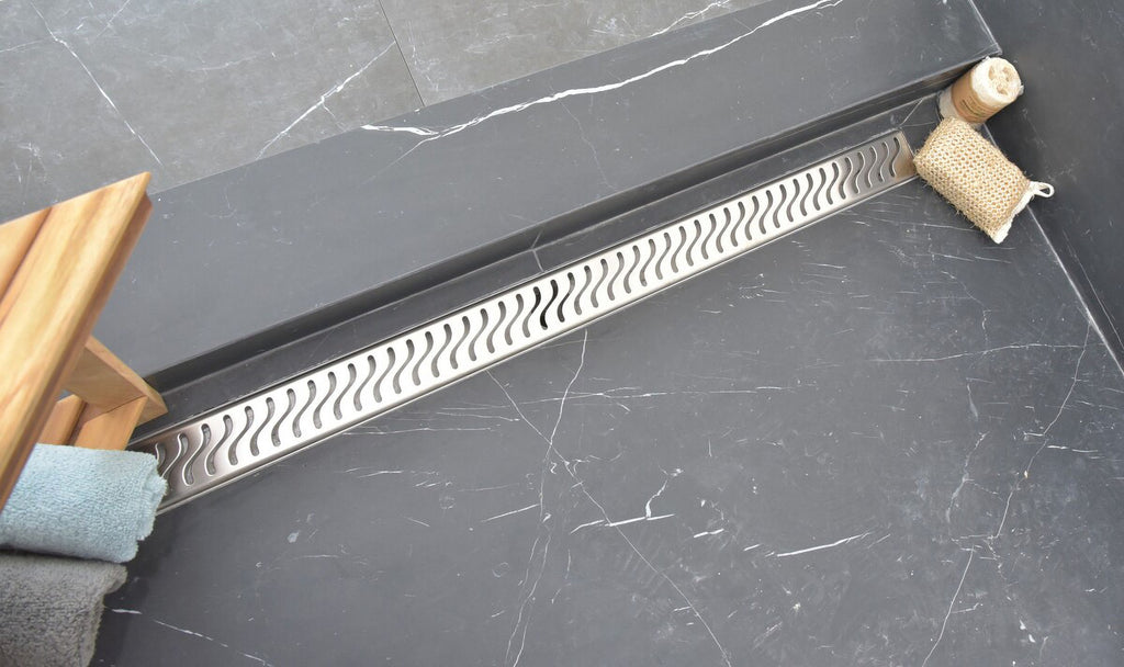 Rectangle Shower Floor Drain with Hair Catcher N411768
