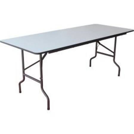 Folding Wood Table, Gray T128960