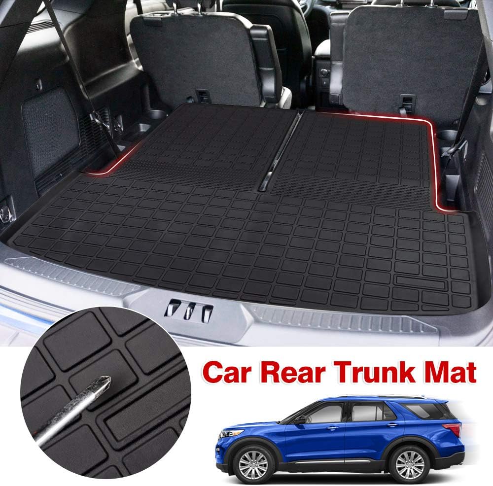 Black Pack of 2 Cargo Liner for Ford Explorer U87173