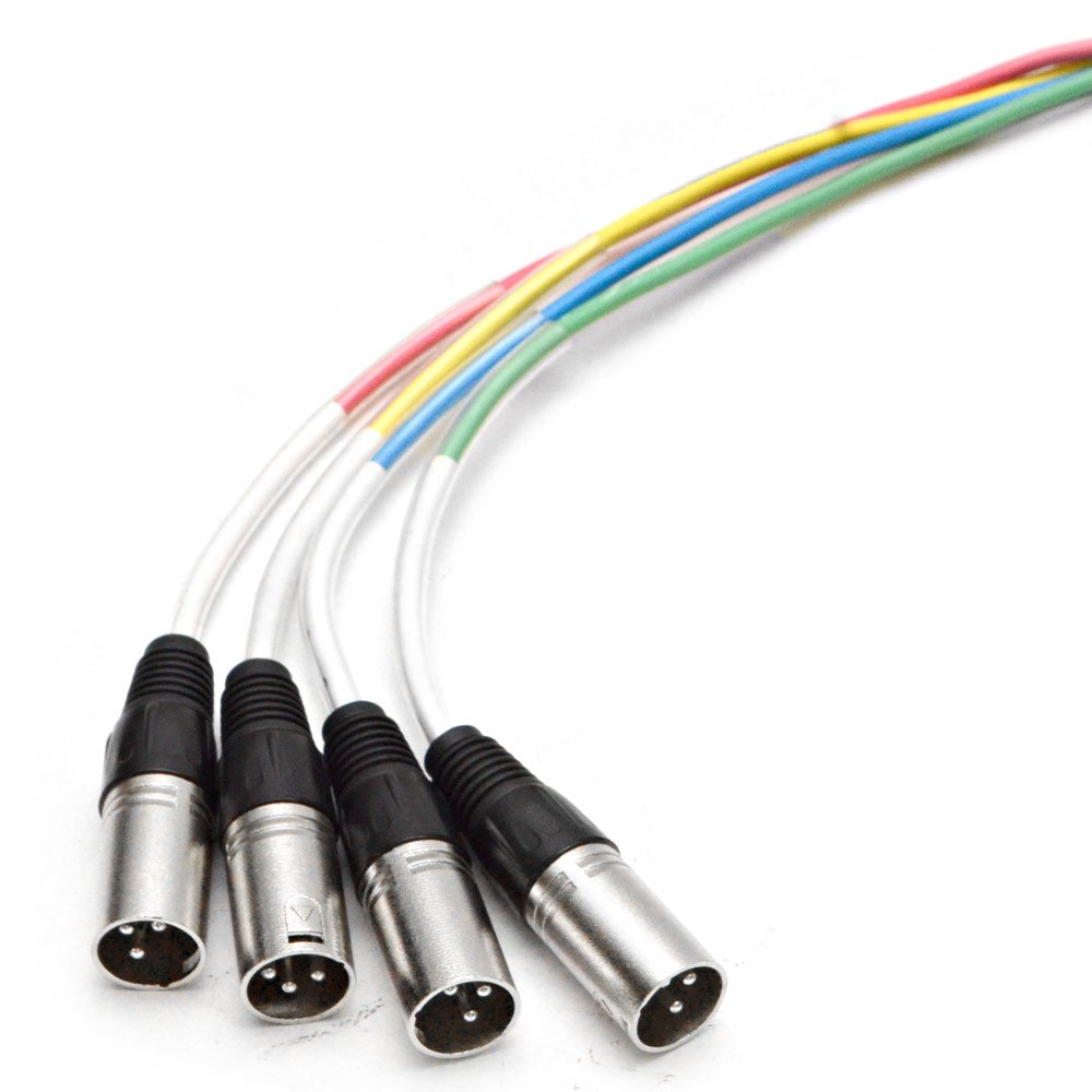 4 Channel XLR Sub Snake Cable 35 Feet Y762