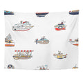 51x60 inch Kids Toy Water Transport Wall Art Tapestry C541821