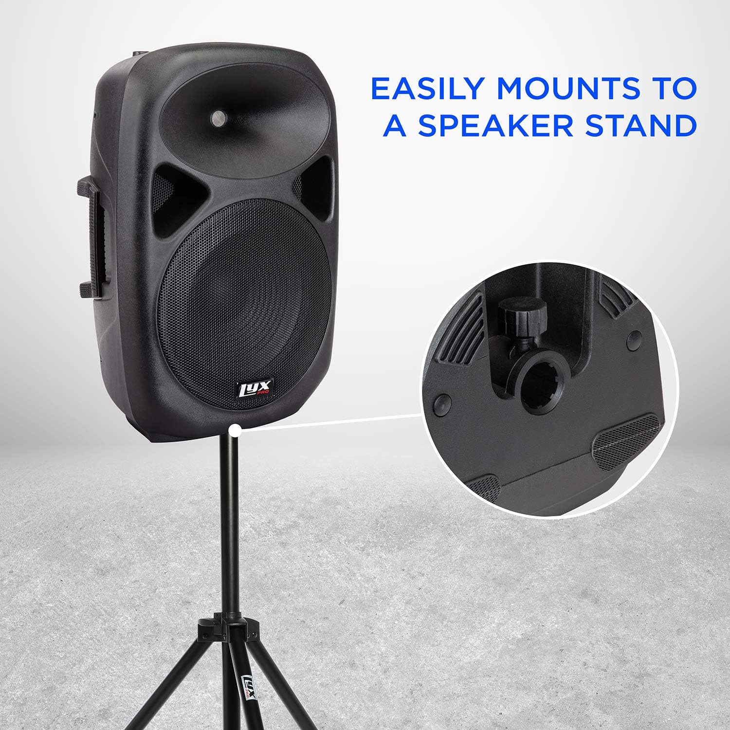 12 PA System Portable Active Speaker with Bluetooth M23344