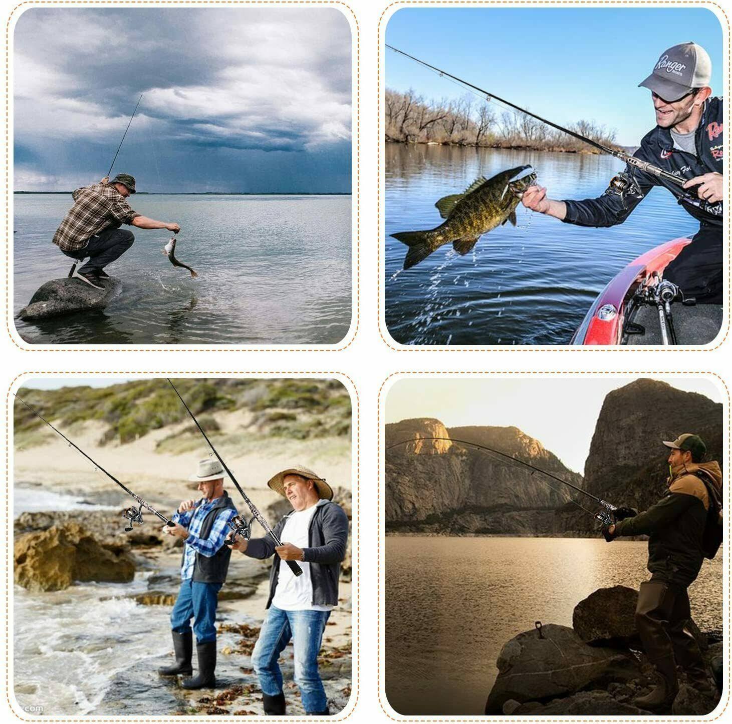 Carbon Fiber Telescopic Fishing Rod with Reel Combo W202908