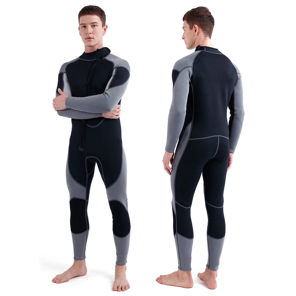 3mm Neoprene Front Zip Full Body Diving Wetsuit A812716