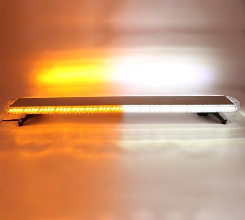 72 LED Car Truck Roof Beacons Emergency Warning Strobe Light Bar 12-24V Blue Red A877