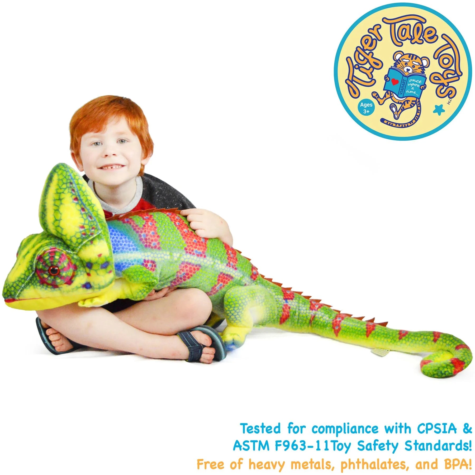 4 Foot Long Stuffed Animal Plush Lizard O237852