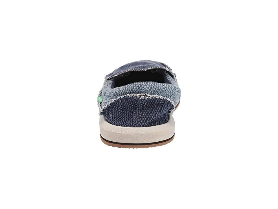 Navy Blue Canvas Chiba Shoes T5200