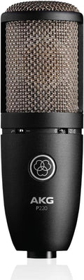 Black Condenser Microphone & USB Audio Interface F1640