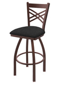 Bar Stool with Bronze Finish and Swivel Seat J9585