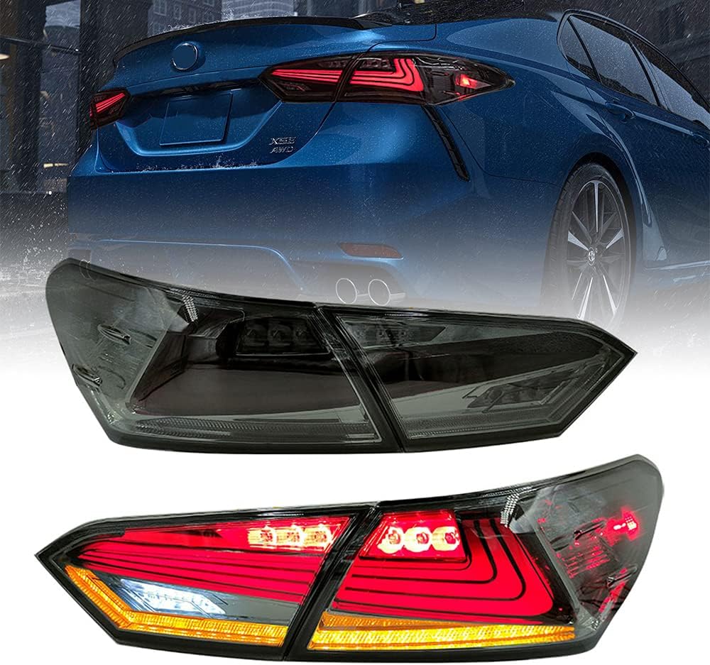 Tail Lights for Toyota Camry 2018-2022 LED Taillight Assembly W48809