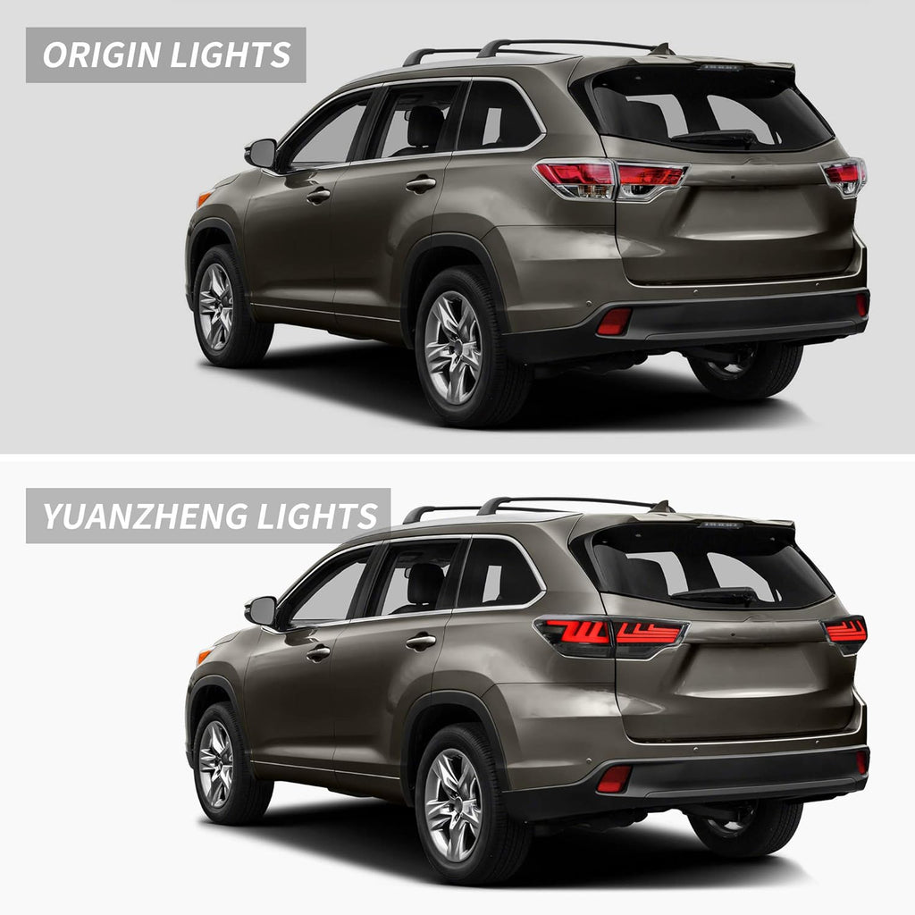 Smoked LED Tail Lights L9565