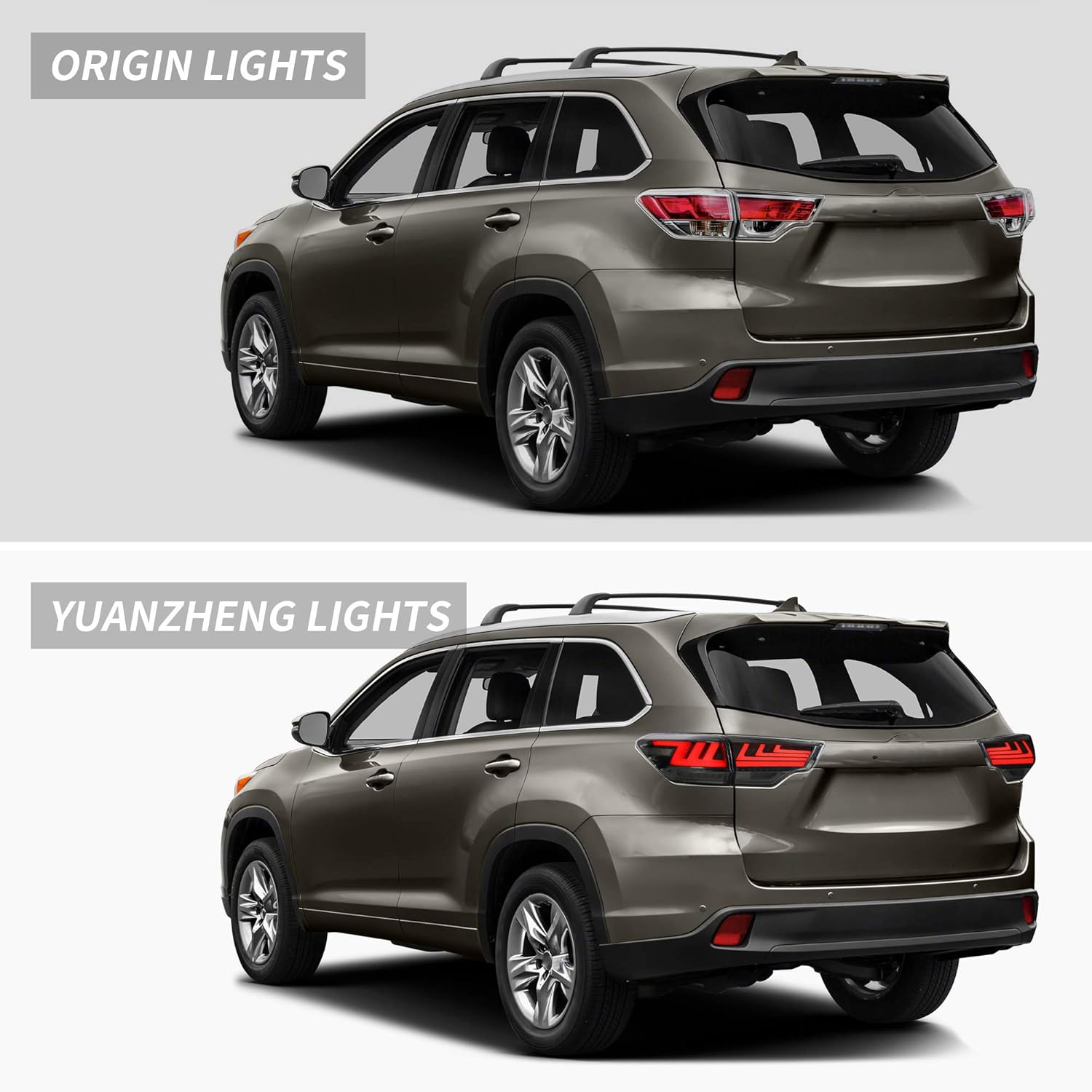 Smoked LED Tail Lights L9565