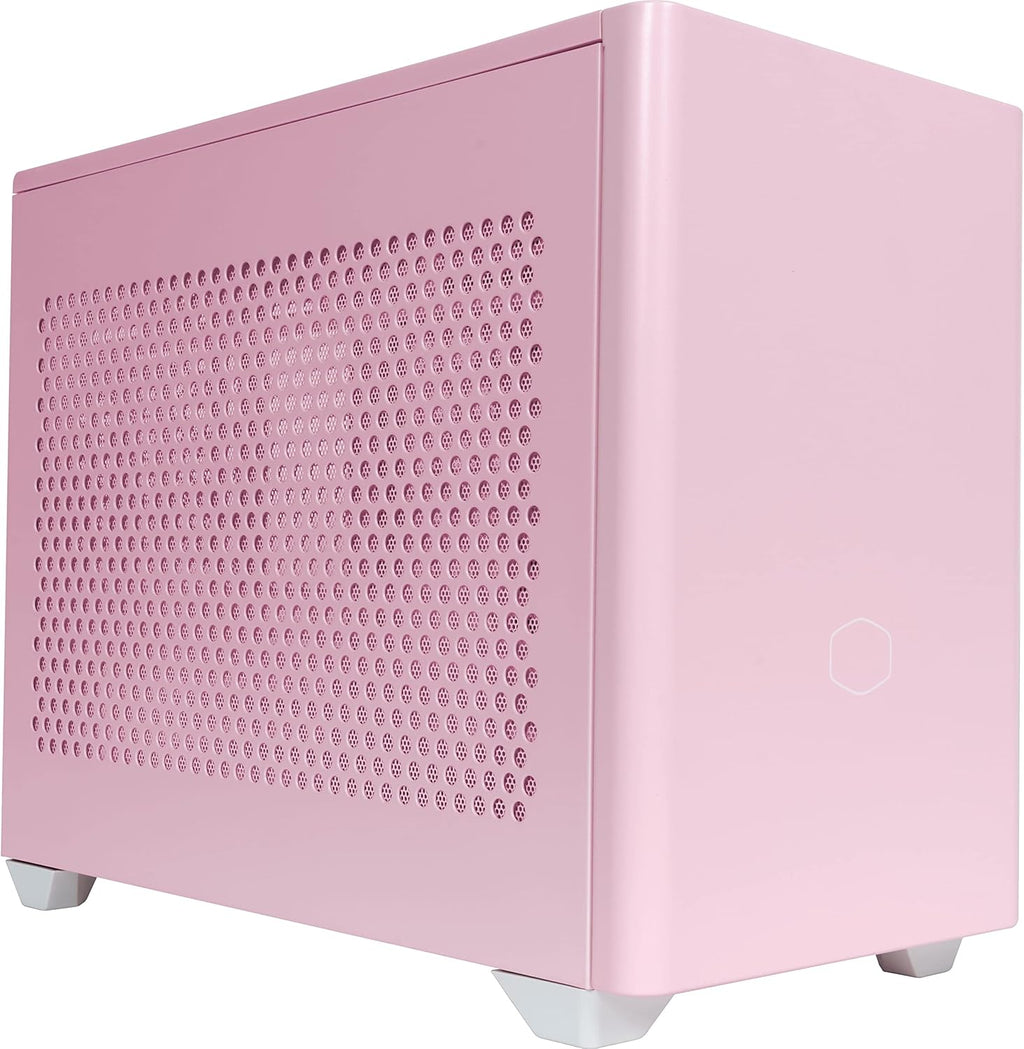 White SFF Mini-ITX Case with Tempered Glass Panel W7227