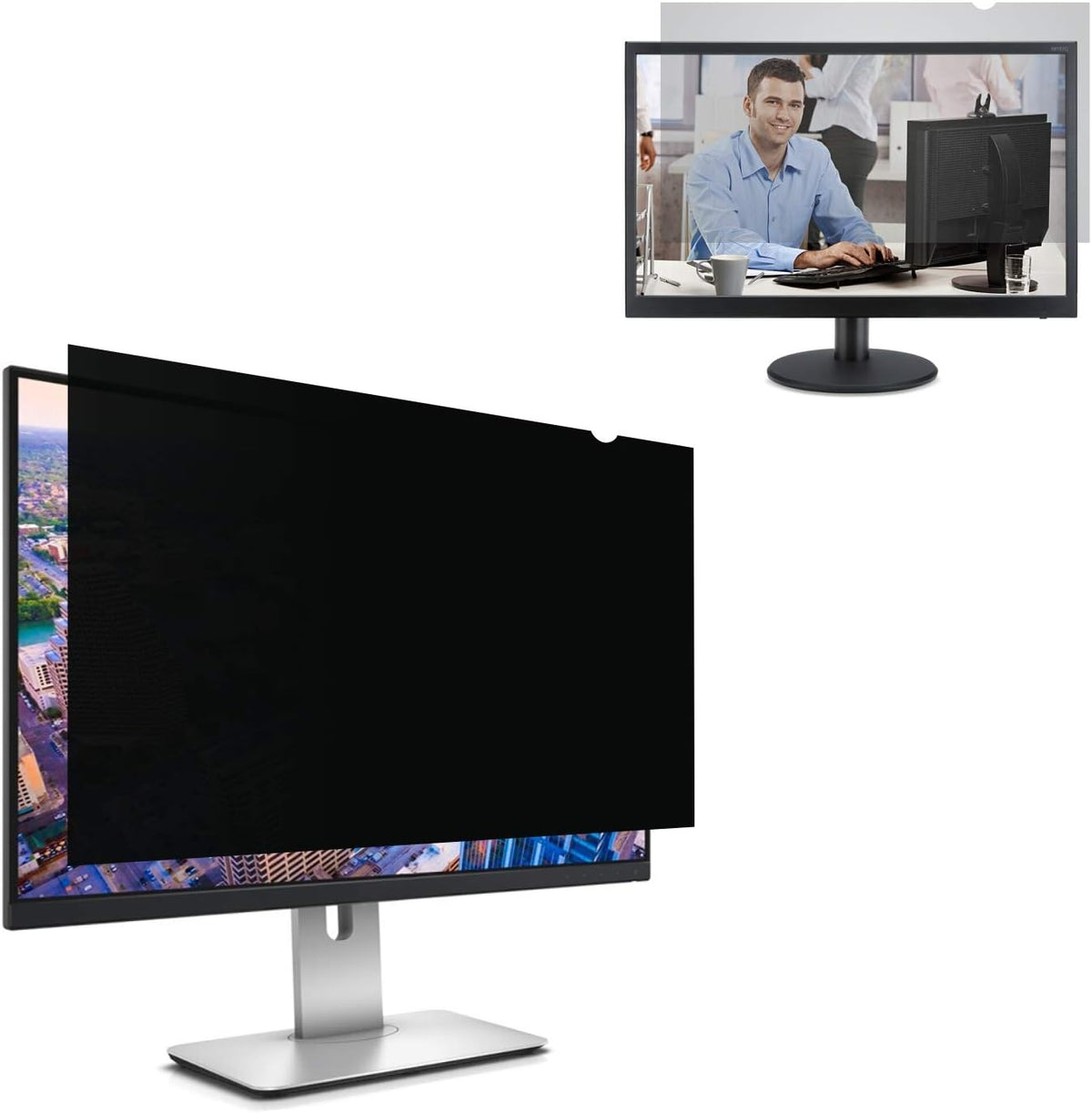 24-Inch Widescreen Monitor Privacy Screen Filter, Pack of 2 U532