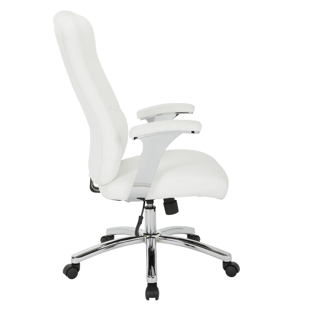 Charcoal High-Back Faux Leather Chair G334249