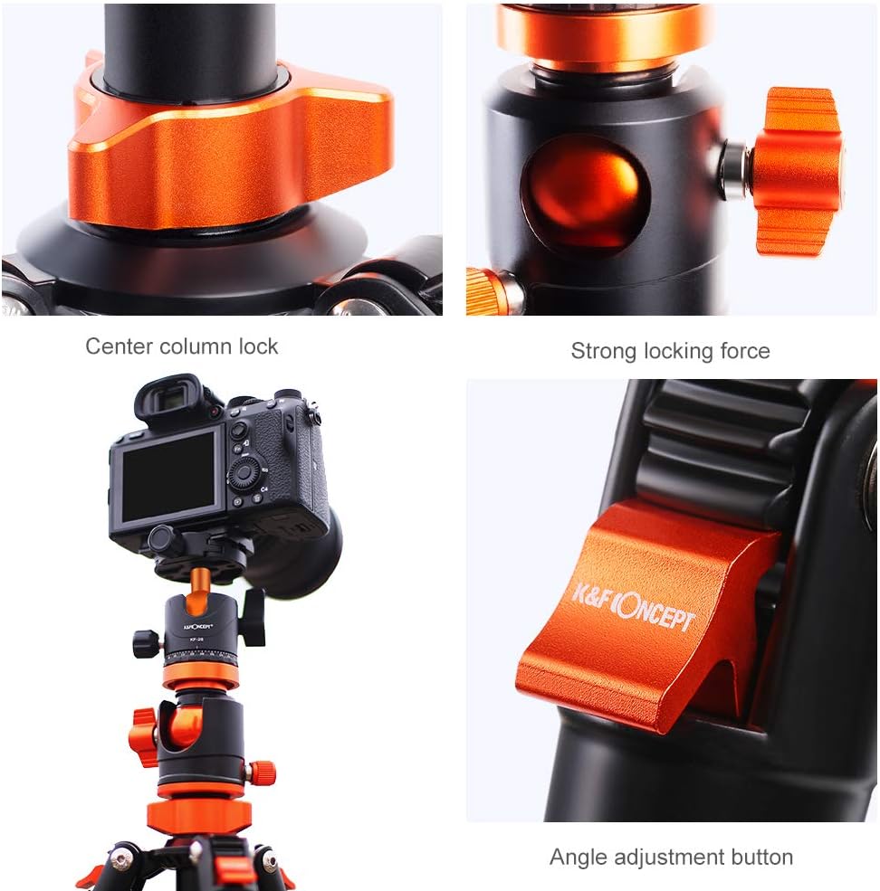 67 inch Aluminum Camera Tripod with 360 Degree Ball Head M97239
