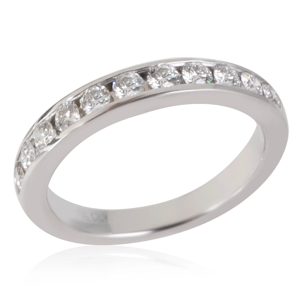 Platinum Diamond Wedding Band E7131