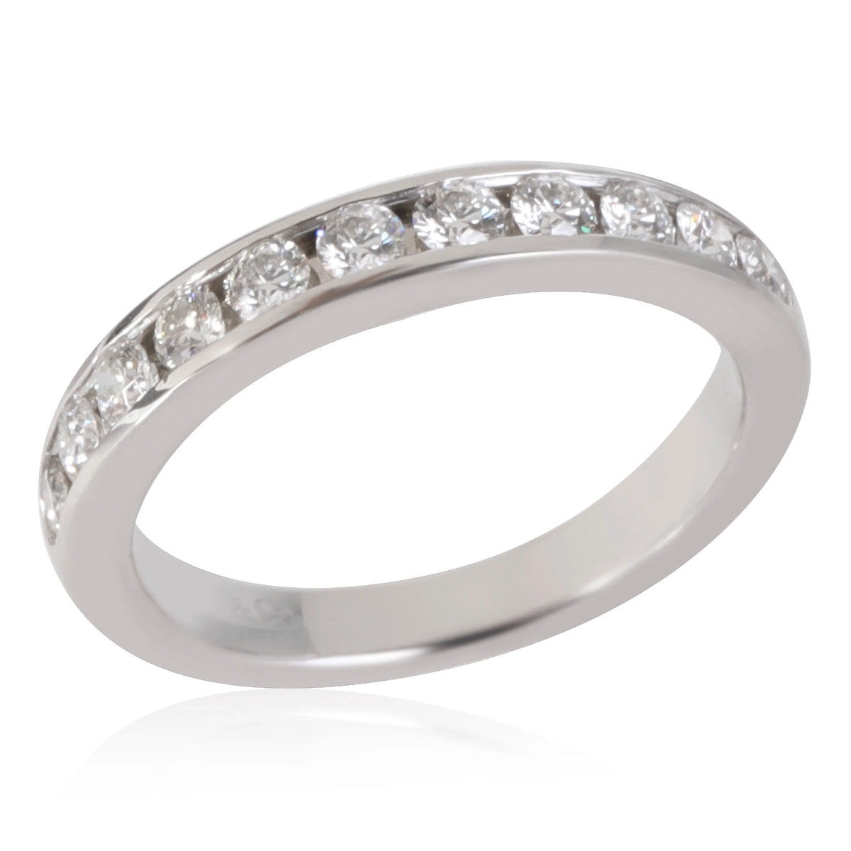 Platinum Diamond Wedding Band E7131