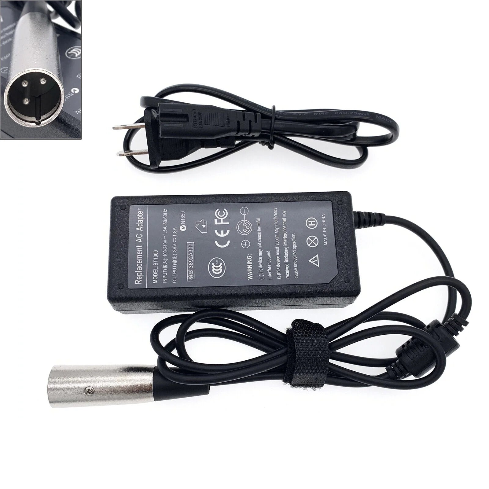 36V 1.8A Electric Scooter Battery Charger D393