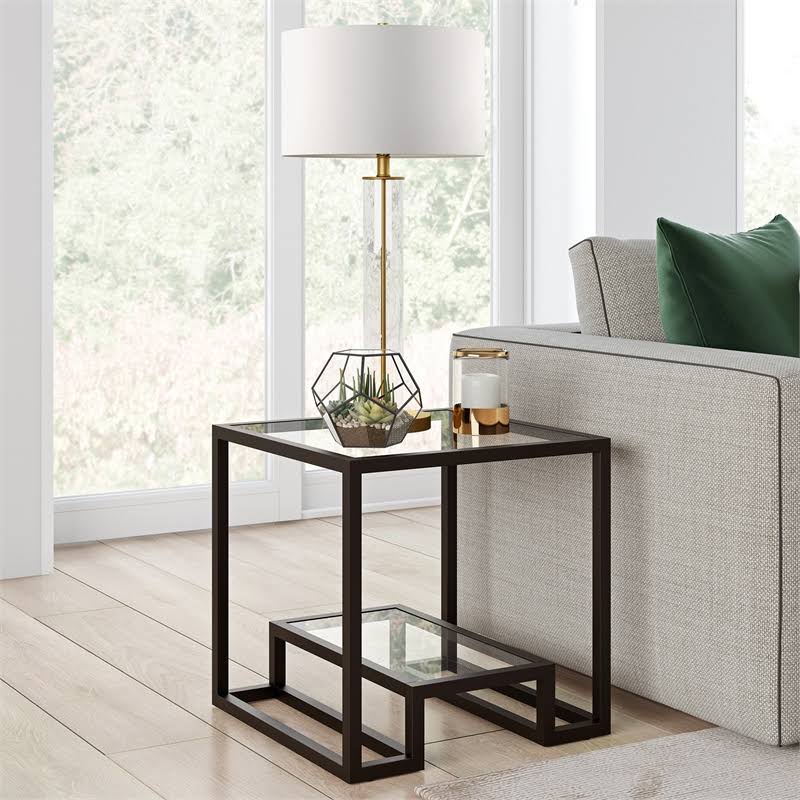 Blackened Bronze Side Table O234785